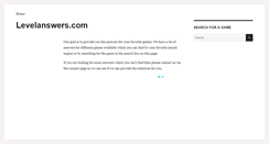 Desktop Screenshot of levelanswers.com