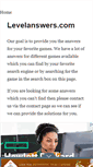 Mobile Screenshot of levelanswers.com